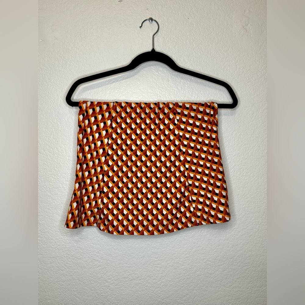 Women’s short checkered skirt